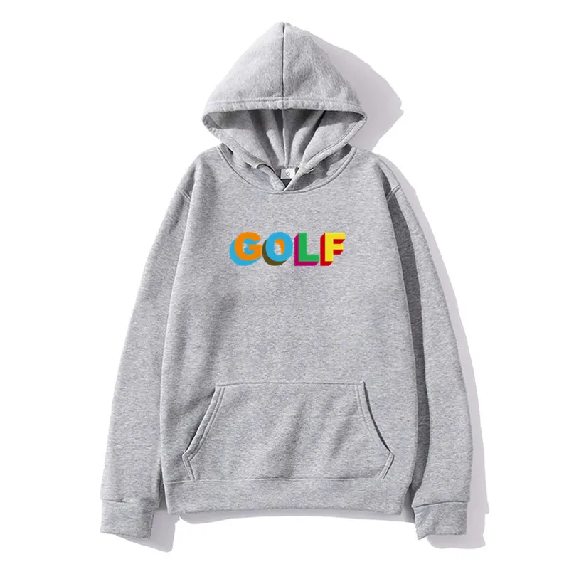 

GOLF Creativity Letter Hoodies Street Men And Women Sweatshirt 2020 New Autumn Winter Fashion Hip Hop Pullover Hoody