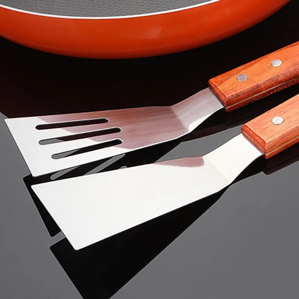 2018 плоская лопатка для барбекю инструменты приготовления пищи щипцы из