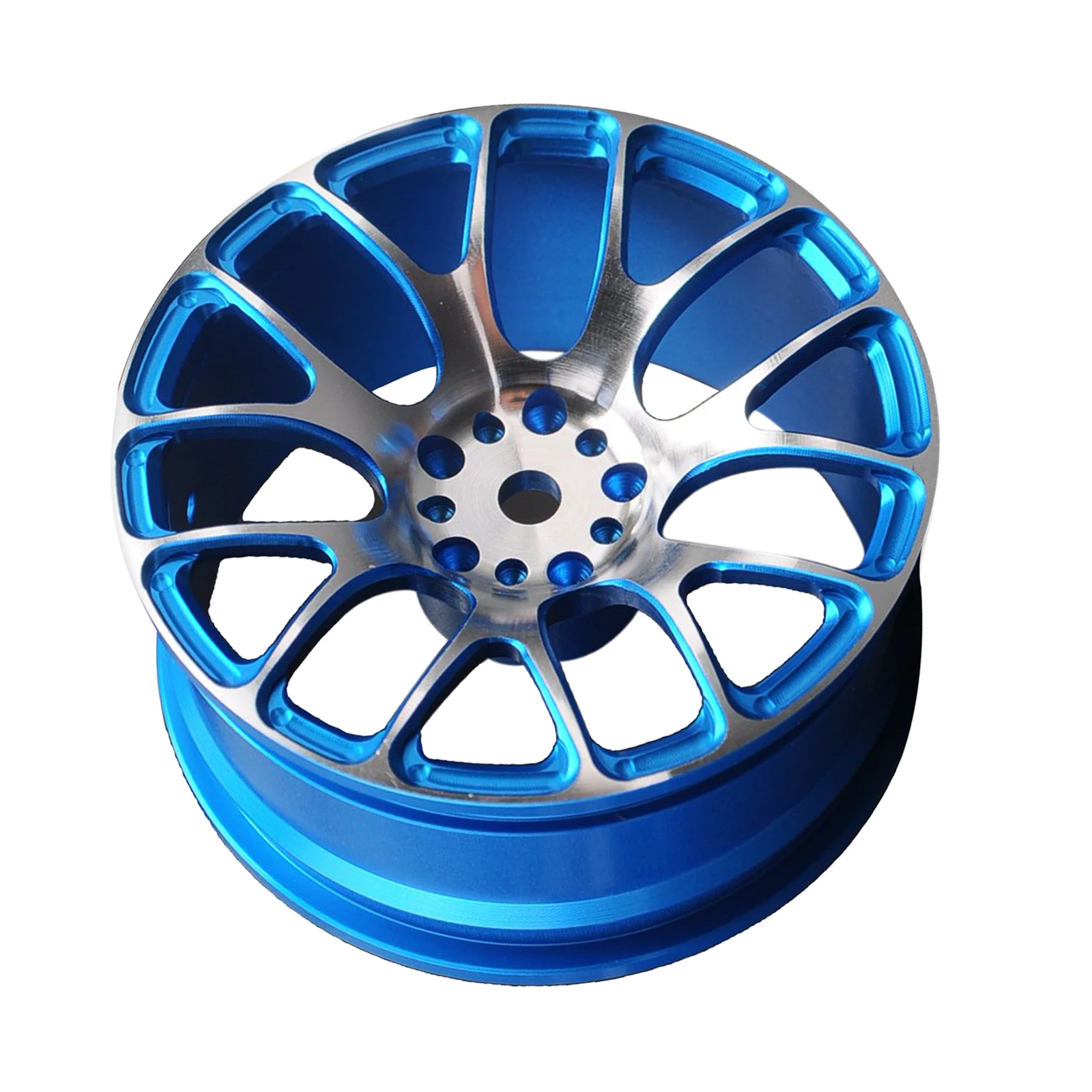 

RC Car Alloy Metal Wheel Hubs Rims for 1:10 RC Car HSP 94123 94122 Henglong 3851-1