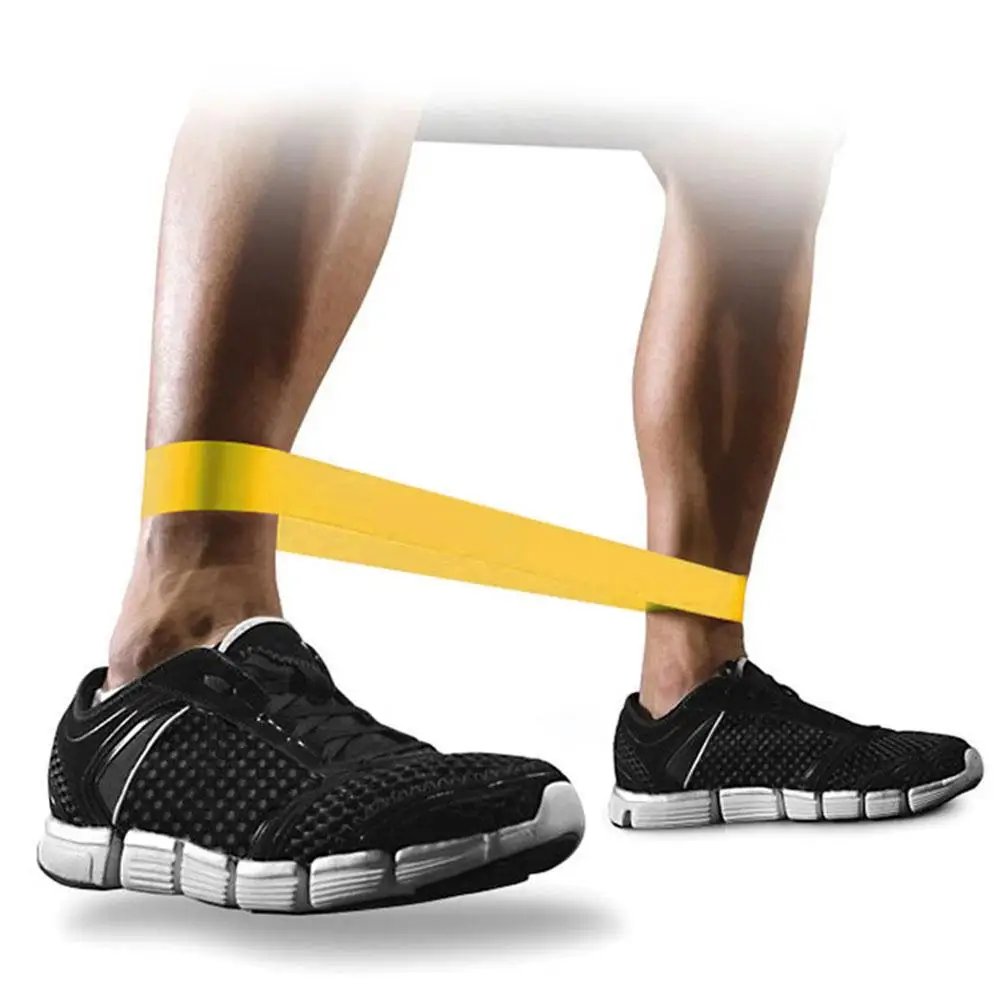 

5pcs Family Exercise Bands Carry Bag Workout Bands Strength Natural Latex Pull Loop Resistance Loop Pilates Flexbands