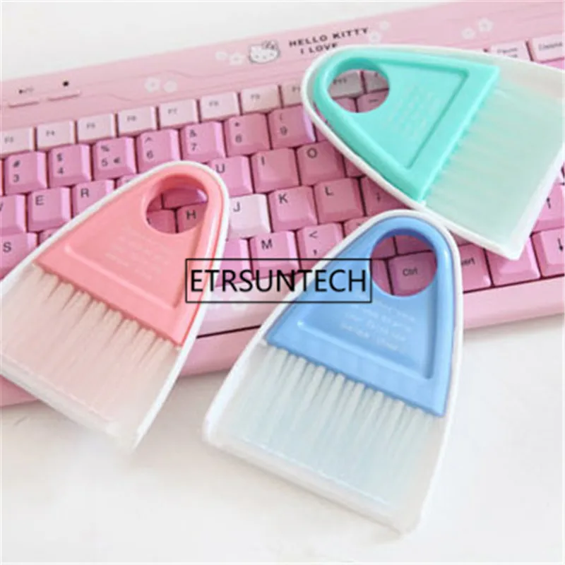 

50 шт. многофункциональная оконная дверная щётка для чистки клавиатуры Cleane Dustpan 2 в 1 инструмент черный синий цвет щетка для окна