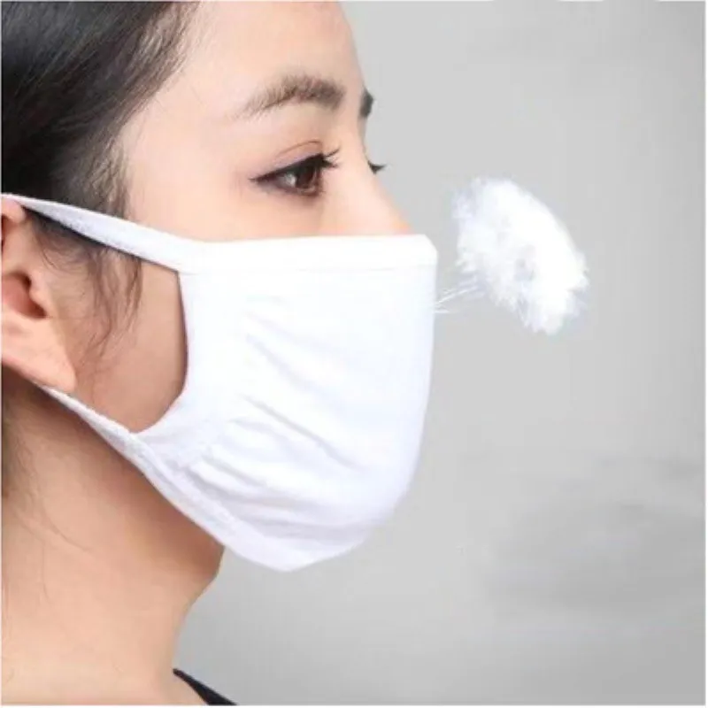 

20Pcs 2 Layer Cotton Mouth Mask Washable Reusable Dustproof Earloop Mouth-Muffle Anti-dust Safe Breathable Windproof mascarillas