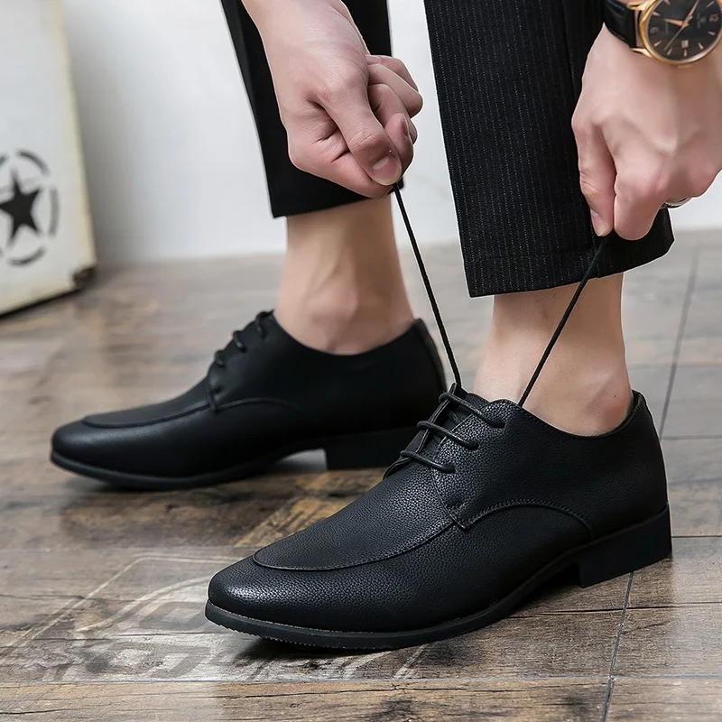 

Moccasins For Men Man Fashion Wear Men Black Shoes Leather For Trainers Trend Piergitar Casual Stylish Lether Summer Formal