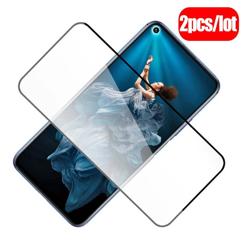 2 шт. закаленное стекло для huawei honor 20 pro YAL L21 L41 view на honor20 view20 hono honer защита экрана