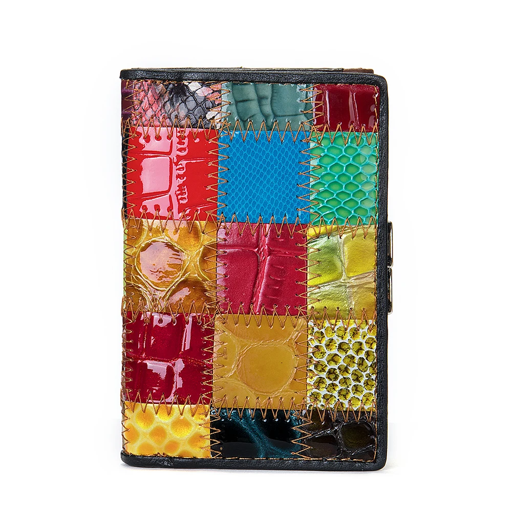 Кошелек TRIPAR женский из натуральной кожи Маленький модный бумажник для женщин 517A |