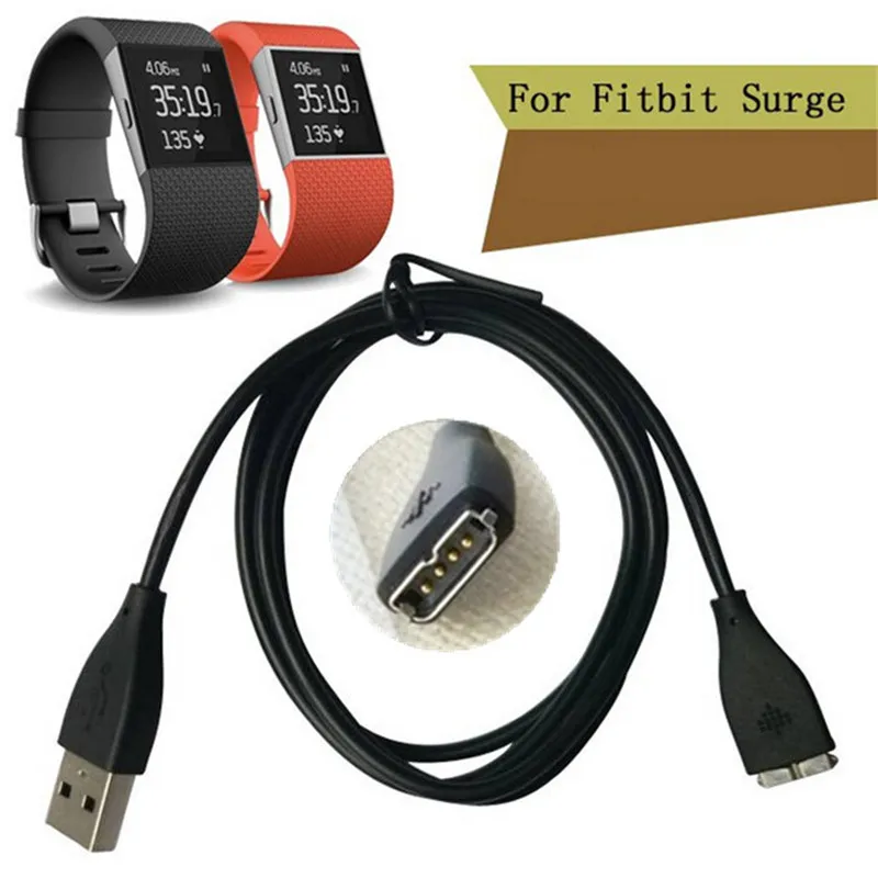 

USB-кабель зарядного устройства для браслета Fitbit Surge 1 м/100 см