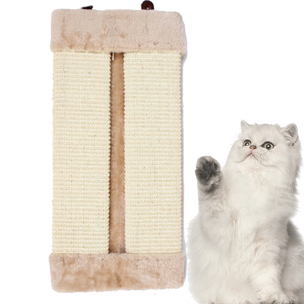 

Cat Scratch Board Pet Kitten Wall Corner Scratching Mat Post Foldable Pet Sisal Cat Climbing Frame Scratching Pet Plush Toys