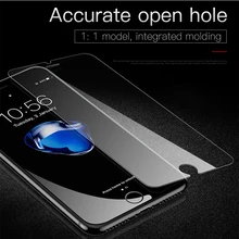 100PCS JRGK HD  2.5D Screen Protector Clear Antifouling Tempered Glass film for iPhone 6 plus 6s plus 7 Plus For Iphone 8 plus X
