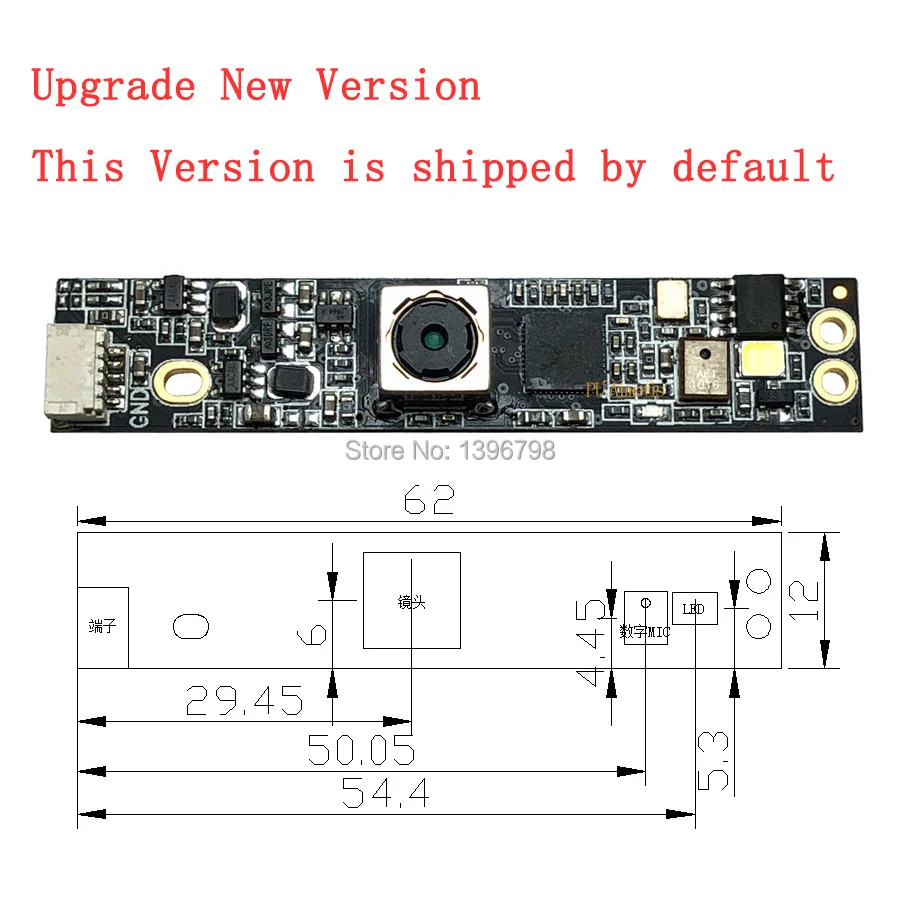 Plug Play 800 Вт SONY IMX179 AF Автофокус UVC Linux MJPEG 15FPS USB модуль камеры HD камера с распознаванием лица Поддержка аудио
