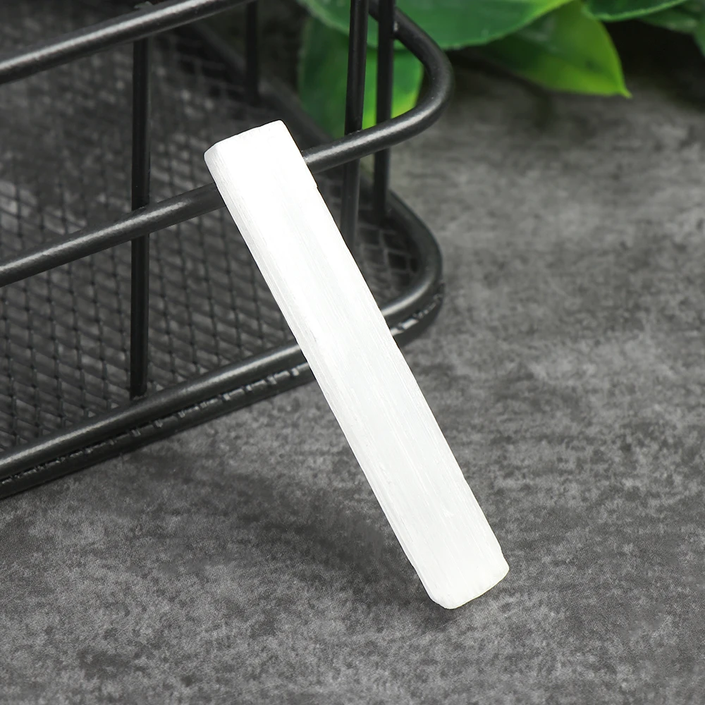 1 шт. натуральные белые селенитные гипсовые палочки Кристалл Рейки