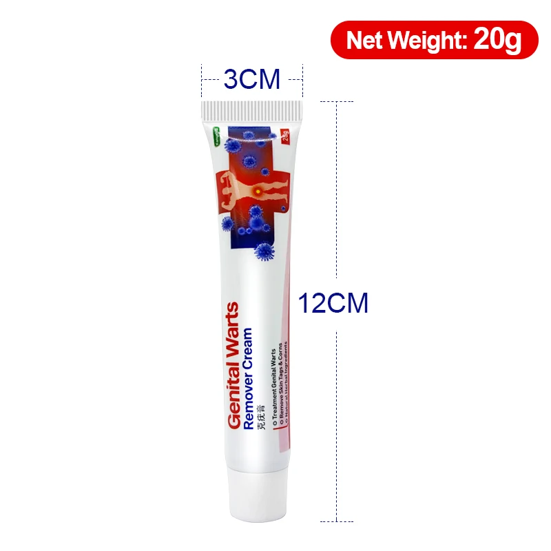 1pcs Wart Remover Cream Skin Tags Mole &amp Papillomas Treatment Private Parts Genital Antibacterial Ointment G006 | Красота и