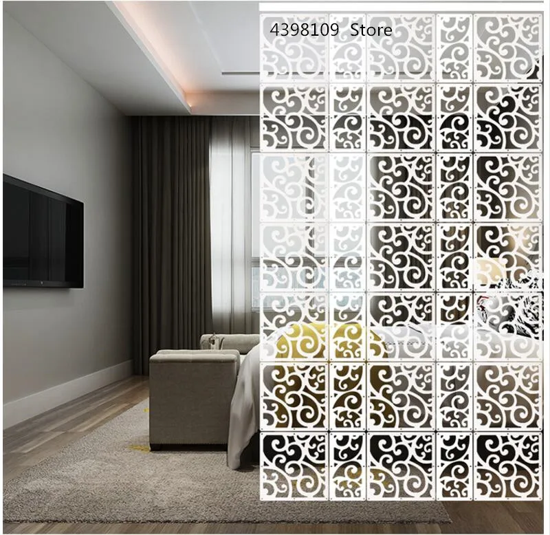 6 шт. оконные перегородки из ПВХ для гостиной|Экраны и комнат| |