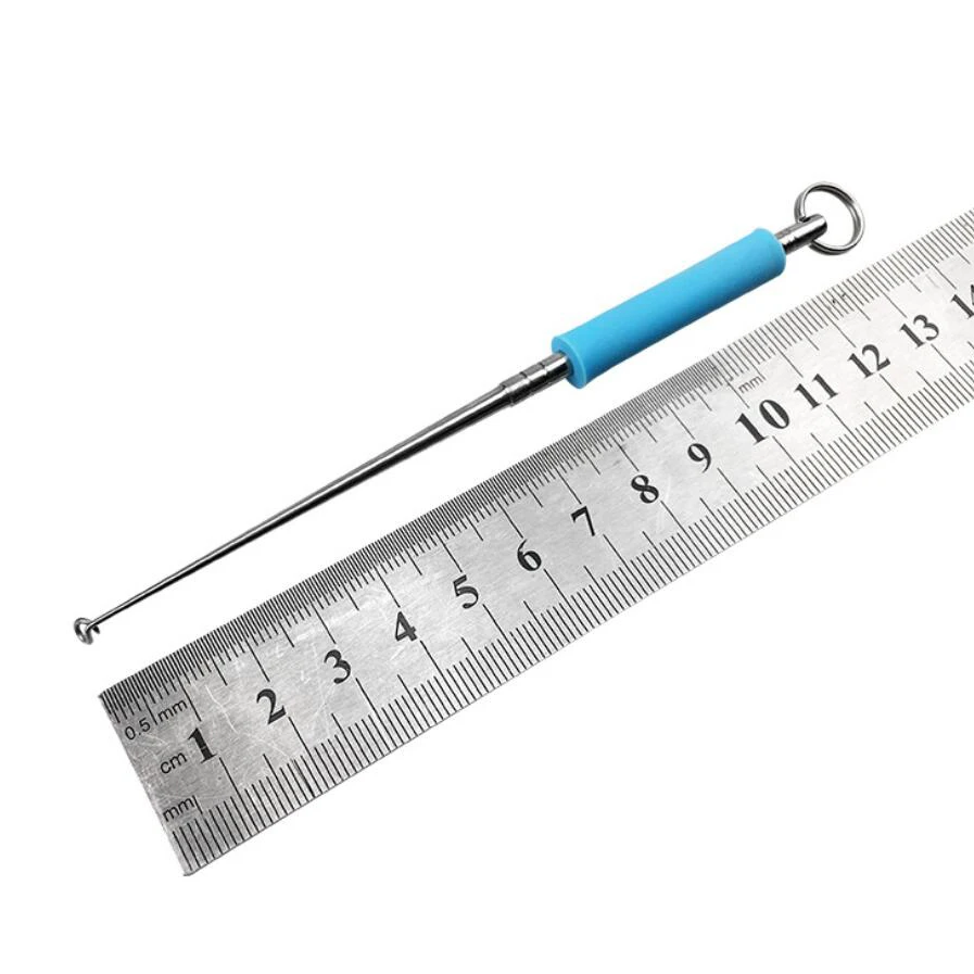 

Fishing Universal Fly Nail Knot Tying Tools Hook Remover Quick Knot Tying Loop Knot Tyer Tool and Carabiner Clip pesca