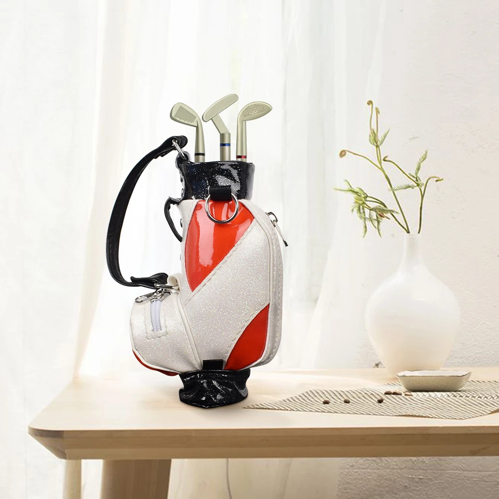 Миниатюрный Гольф сумка ручка держатель для мини-гольфа ручки набор Творческое