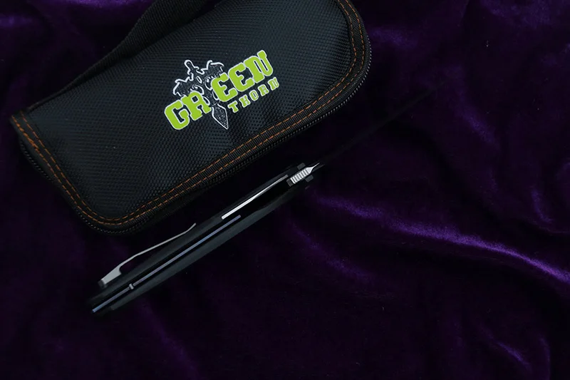 Green thorn Customized SIGMA высококачественный складной нож с откидной крышкой D2 лезвие G10