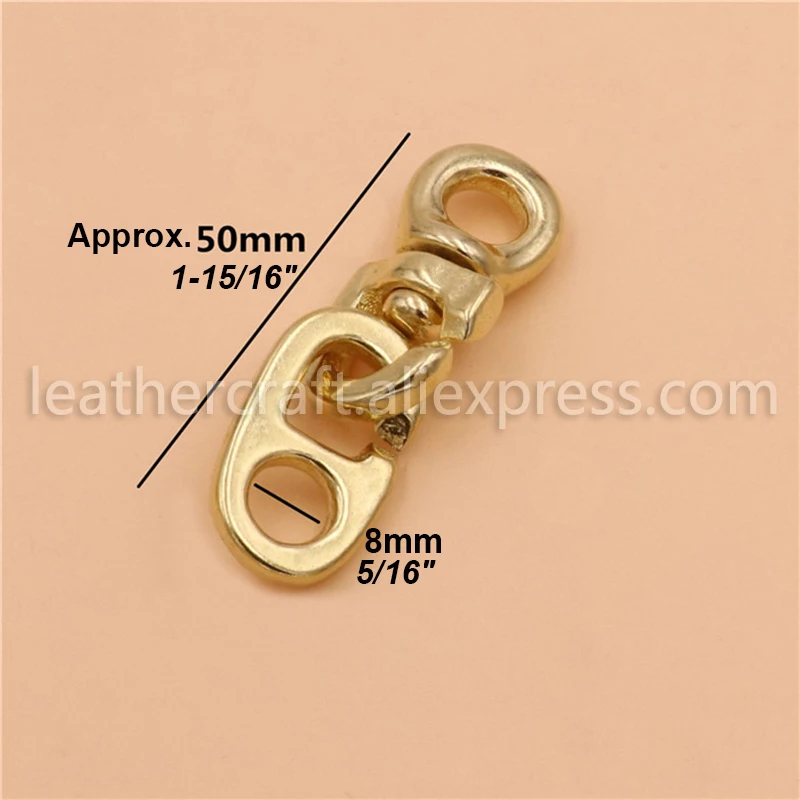 1x металлическая твердая латунь флагшток де карабины металлические крепежные