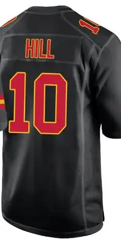 

Stitch Kansas City Tyreek Hill Black Men Women Kid Youth Vapor Limited Jersey