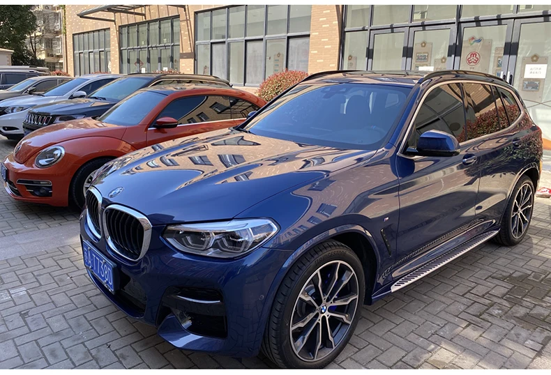 Алюминий сплав Багажник На Крышу для BMW X3 G01 2018 2019 2020 2021 ограждения бар Чемодан
