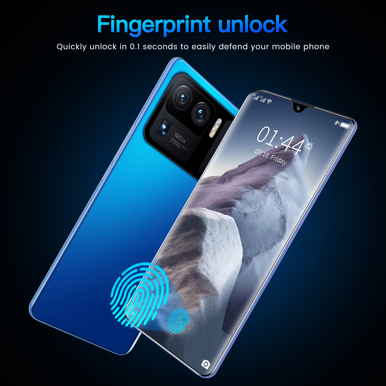 

2021 Newest Global Version 7.0 Inch M11 Ultra Smartphone Full-screen 16GB+512GB 7200mAh Android11 Cell Phone 4G 5G Network Phone