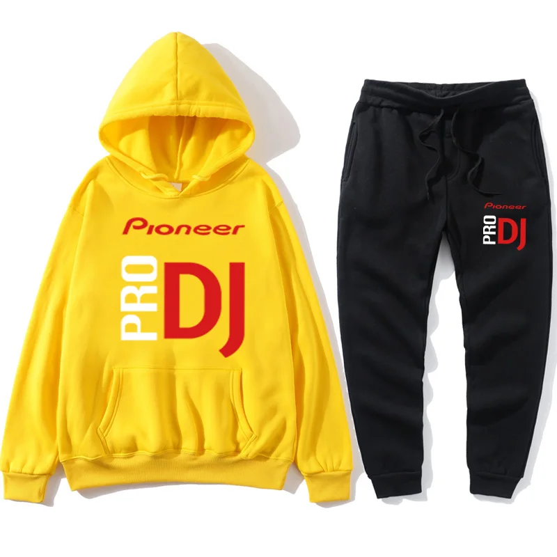 Men's Hoodie Justin Bieber Women's Bar DJ2020 New Sweatshirt Set + Sweatpants Hip Hop Pullover Winter Fleece | Мужская одежда