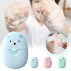 50 шт. одноразовое мыло, портативная Милая коробка бумажного мыла, мини ароматизированное мыло, товары для путешествий на открытом воздухе, мини мыльная бумага