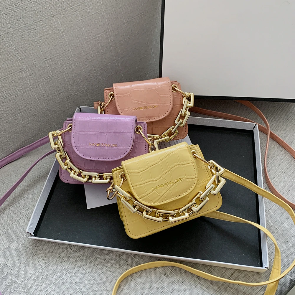 

Модные женские сумки через плечо из искусственной кожи с принтом аллигатора, маленькие мессенджеры на ремне, однотонные повседневные мален...