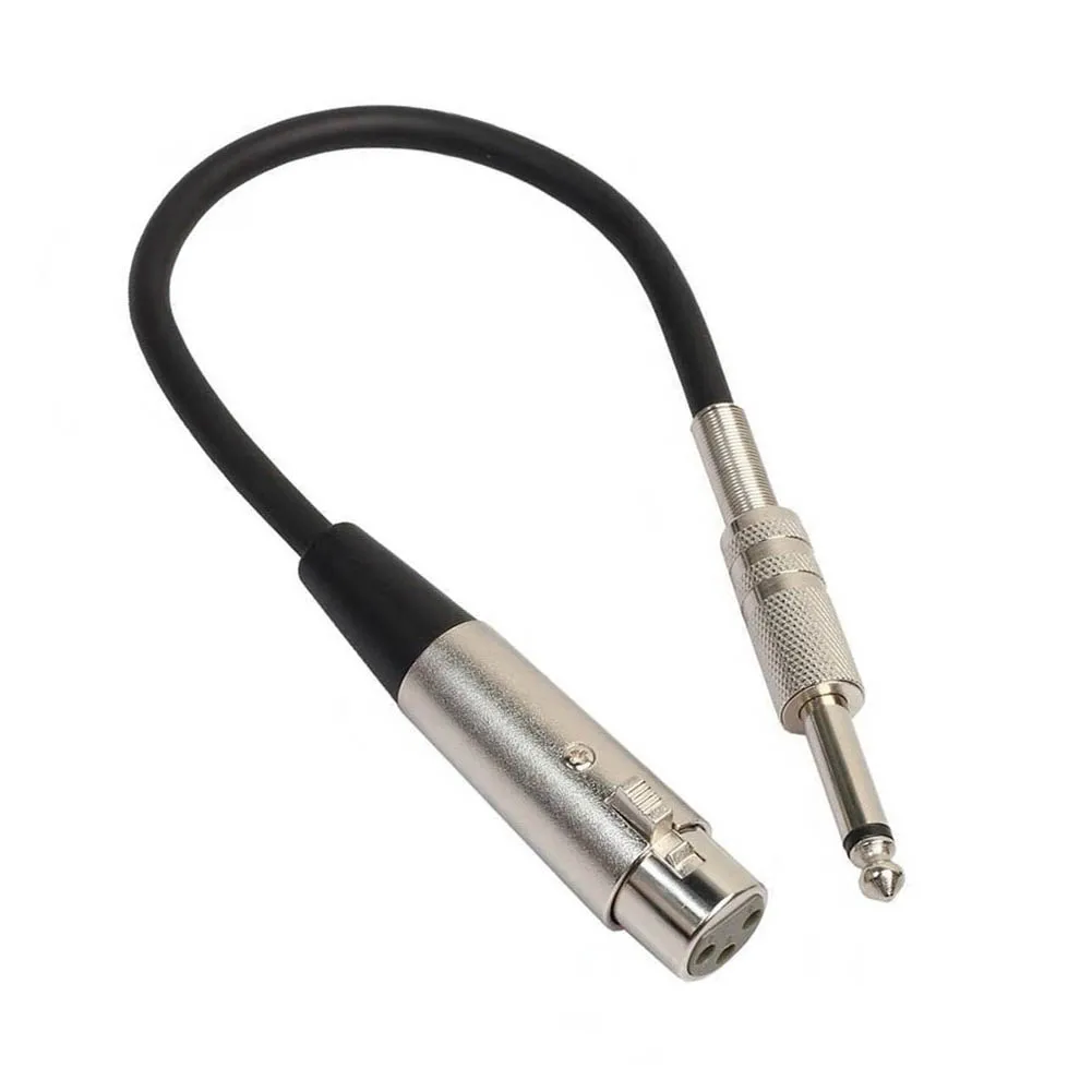 Разъемы 6 35 мм для стереомагнитолы звуковые консоли аудиокабель микрофона KTV