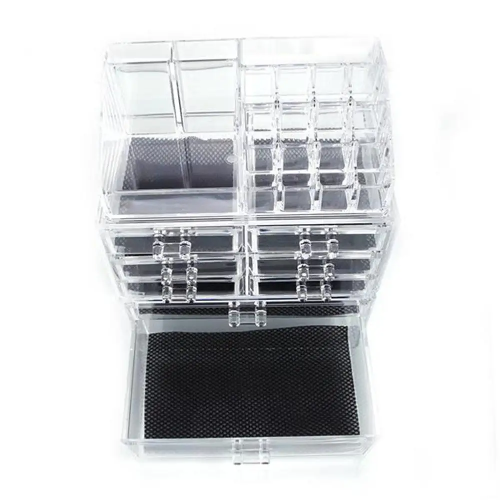 

Cosmetic Storage Box Makeup Organizer Cosmetics Storage Rack Fashion Crystal helf Display Stand High Capacit