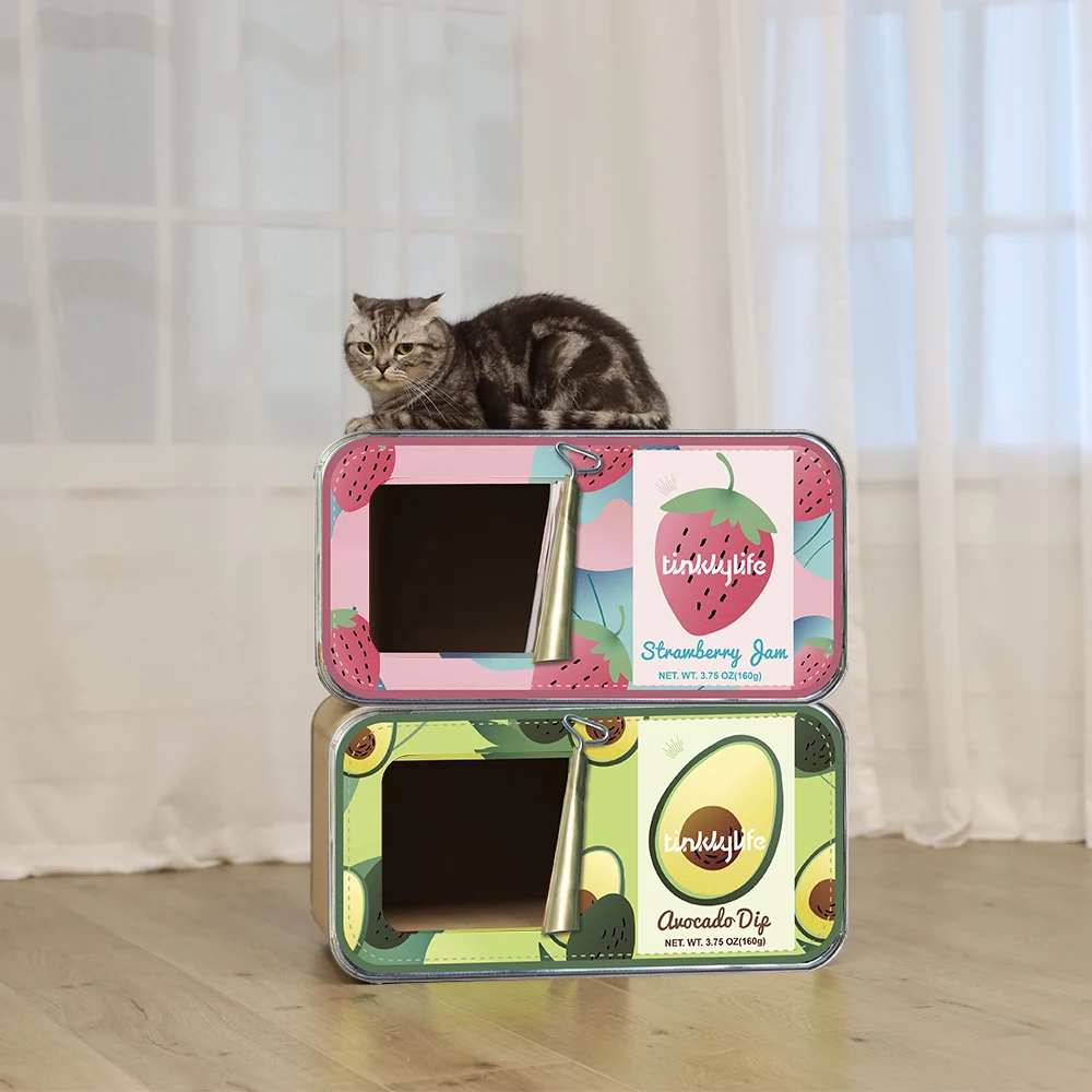 Консервированные фрукты кошка дом и скребок | Дом сад