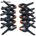 AI-ROAD 10 шт. Пружинные A-shape форме, благодаря чему создается ощущение невесомости с Зажим для обработки дерева, для детей от 2 до 9 дюймов Пластик нейлон аппаратные средства набор инструментов для самостоятельного фон для детской фотосъемки Стекло зажим