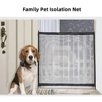 dog gate mesh pet barrier portable folding safe guard safety enclosure dog fence home protection pet separation supplies