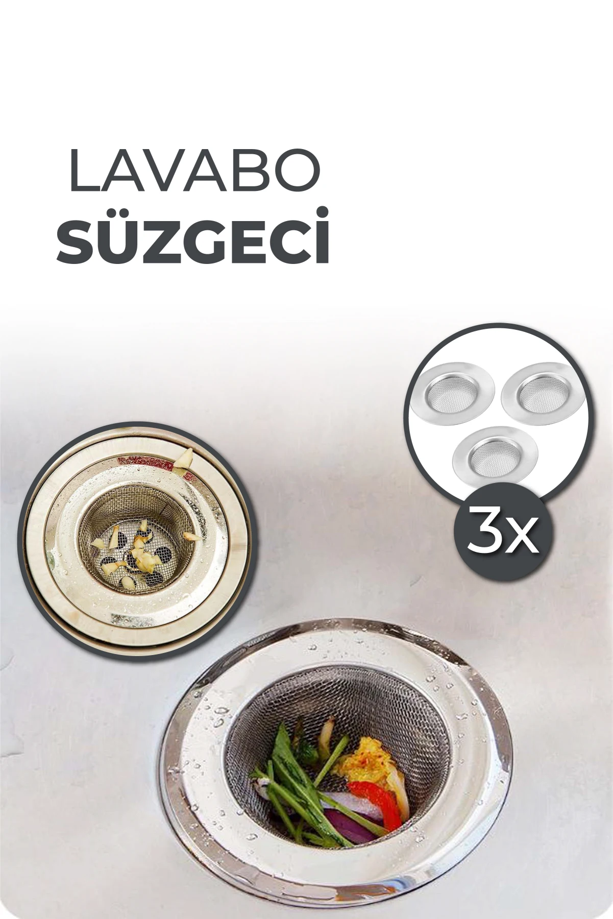 

Sink Strainer 3'lü