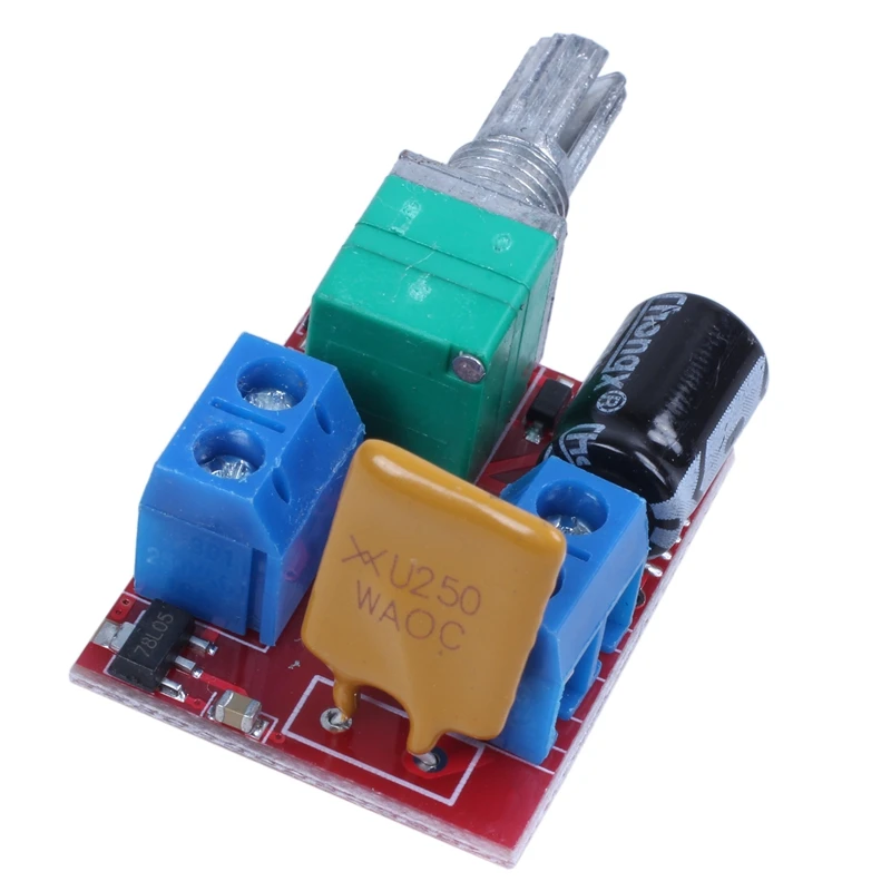 Мини DC контроллер скорости ШИМ 3V 6V 12V 24V 35VDC 90W 5a переключатель управления