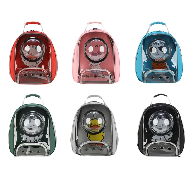 

Pet Travel Bag Carrier Backpack Hard-Sided Pet Bag Cat/Dog Bubble Backpack Pet Carrier Small Space Pet Capsule Knapsack