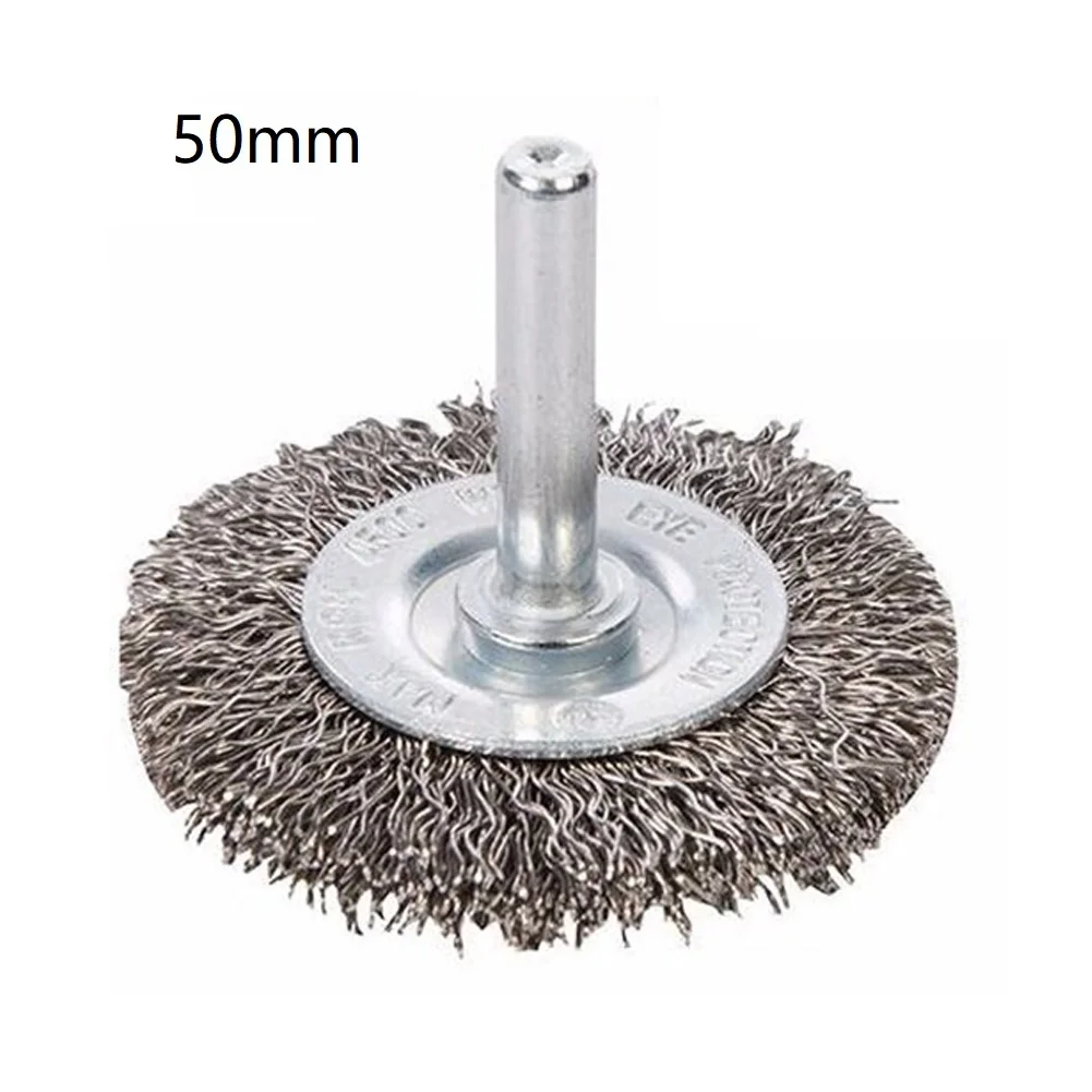 

3pcs Wire Wheel Wire Brush 50mm 75mm 100mm For Rotary Grinder Cleaning