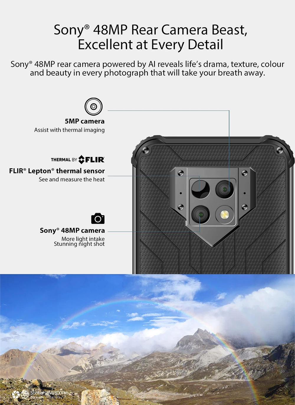 Смартфон Blackview BV9800 Pro 6+128ГБ | Мобильные телефоны и аксессуары