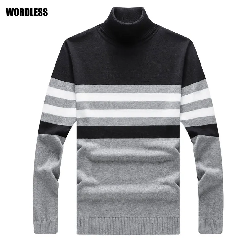 

Winter Sweater Men Casual O-Neck Long-sleeved Pullover Slim Fit Cotton Warm Fashion Brand Male Clothing Tops M-3XL Pull Homme
