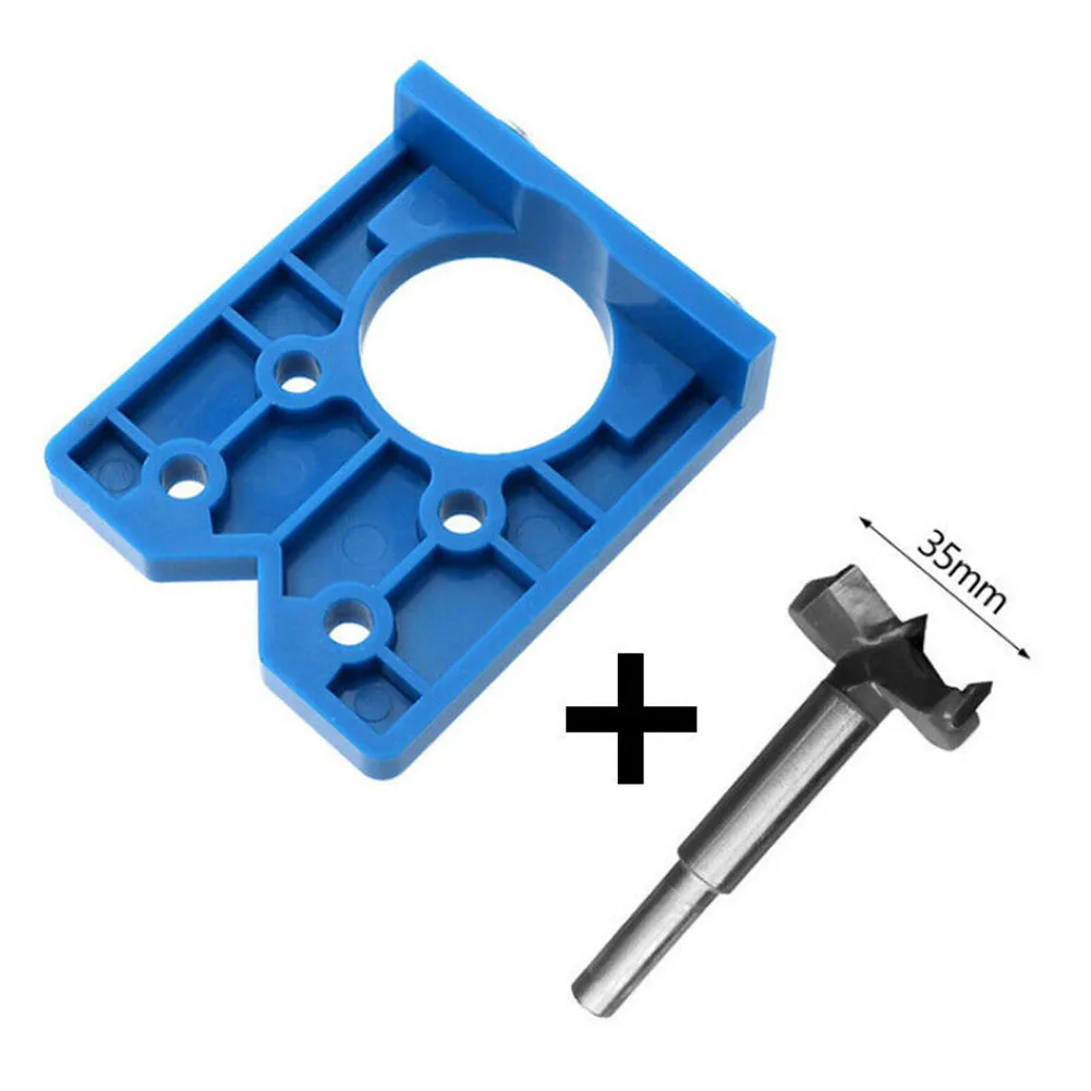 

For 35mm concealed hinges Drilling Jig ABS Hinge Hole For Kitchen Cabinet
