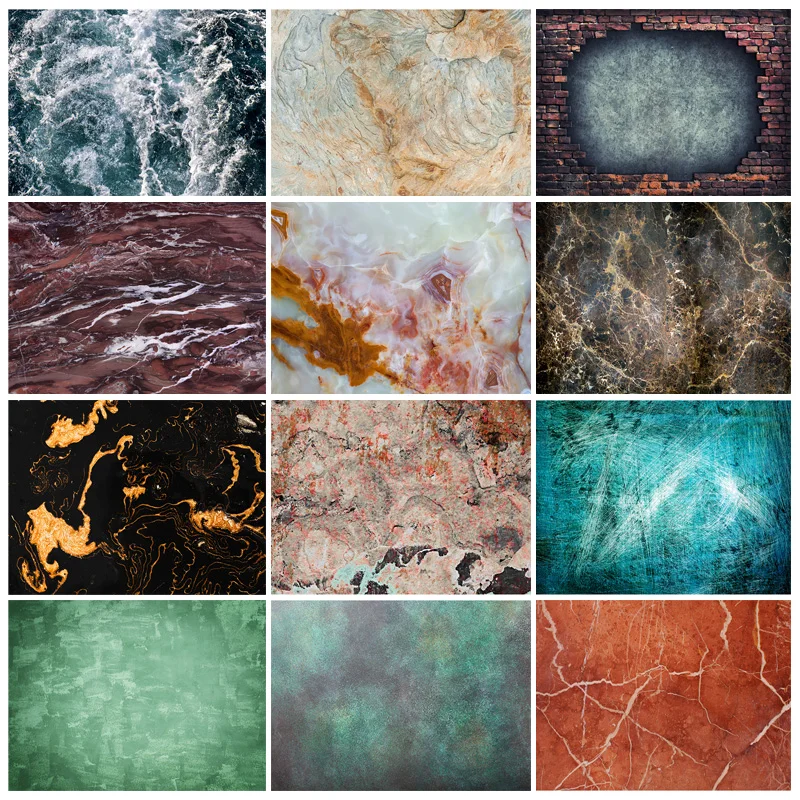 

Marble Texture Photography Backdrops Vinyl Fabric Art Baby Portrait Photo Background Studio Props 210324CAY-04