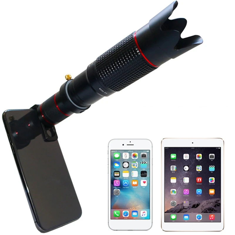 

Phone Telescope 36X Telephoto Telescope Head External Camera Dual Focus HD Camera Lens