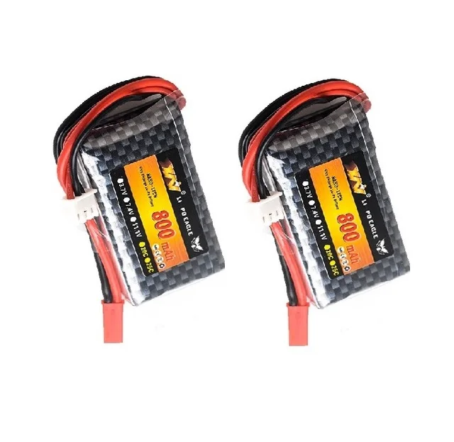 2S 7.4v 800MAH литий-ионный аккумулятор подходит для zf-6a mc-e7 передатчика пульта дистанционного управления игрушечной машинкой на радиоуправлении.