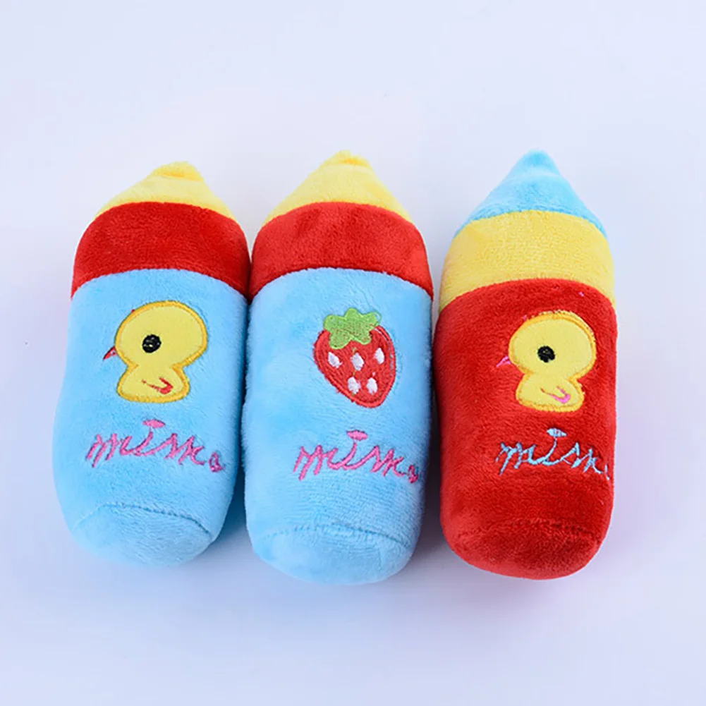 

Plush Dog Chew Toys Funny Stuffed Cat Toys Pet Teeth Cleaning Accessories Kitten Small Dog Teaser Playing Interactive Toy