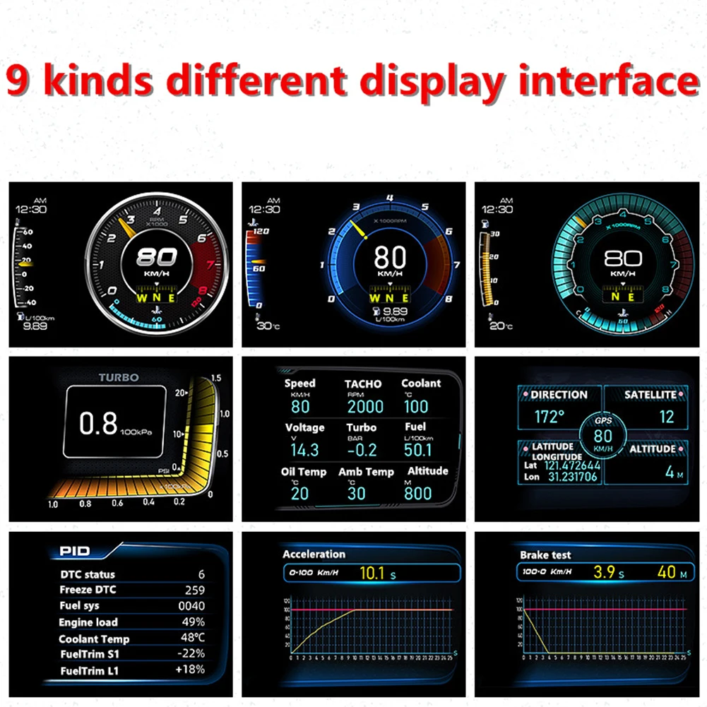 Автомобильный двойной смарт Датчик OBD GPS с регулируемым кронштейном сигнализация
