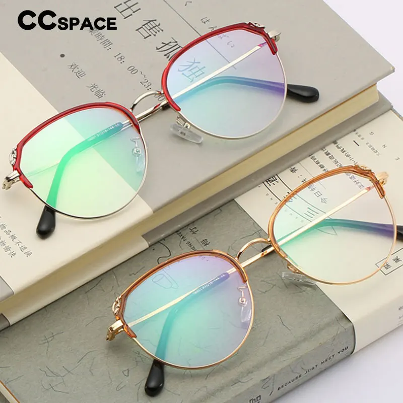 47177 ретро круглые пластиковые титановые металлические оправы очков для мужчин и