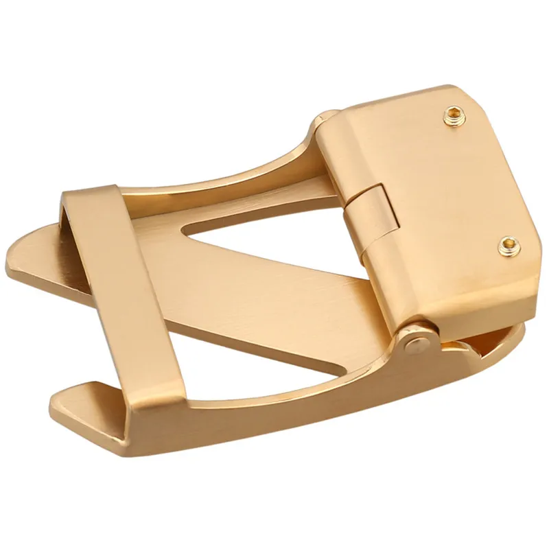 

ZLRPH Trendy design belt buckle head high-grade polished electroplating alloy automatic buckle belt buckle 304 stainle steel