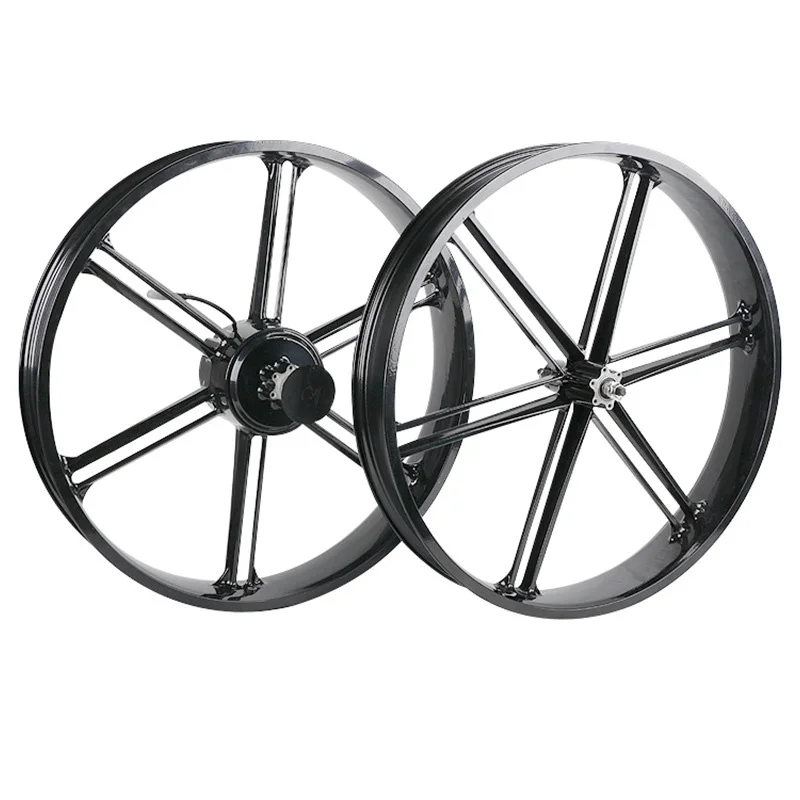 Günstig Elektrische Fett Bike Rad Hub Motor, Elektrische Lithium Batterie Fahrrad Motor, 500W 48V Elecrtic Gebürstet Motor Für 26