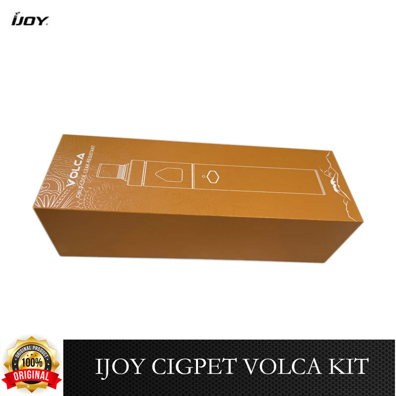 Электронные сигареты IJOY CIGPET VOLCA KIT батарея 1500 мАч вейп-ручка емкость бака 1 8 мл