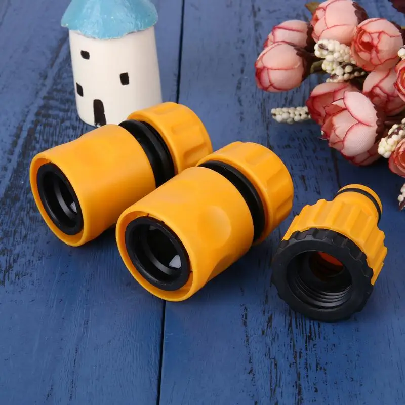 3 шт. переходник для быстрой связи лента капельного орошения коннектор шланга 1/4