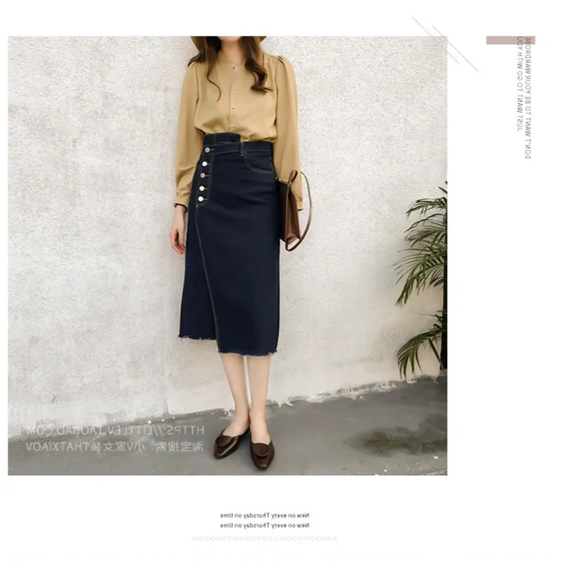 

2021 Spring New Women's Simple Solid Color Chiffon Shirt Women's Long Sleeve V-Neck Shirt Loose Blouse