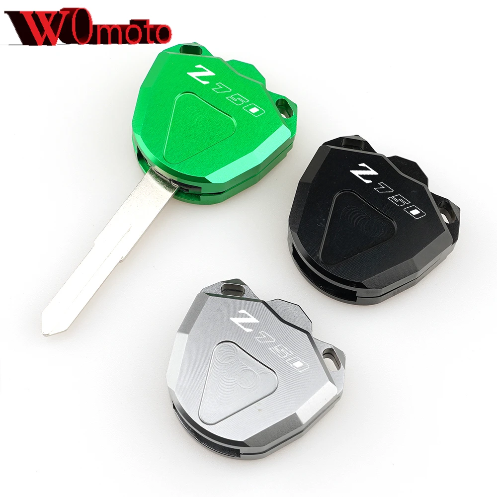 

For KAWASAKI Z750 Z750RS ABS Z 750 750RS ABS (Key Without chip) 2004-2012 2011 2010 2007 Motorcycle CNC New Key Case Cover Shell